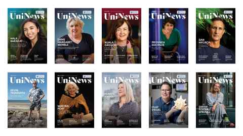 UniNews 2023 covers
