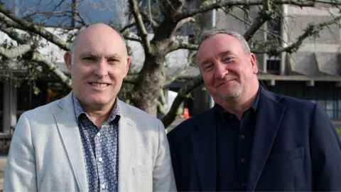 Jeff Smaill and Adam Patterson.