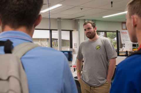 National Biomechanics Day 2018. Photo by Jarrah Dowrick.