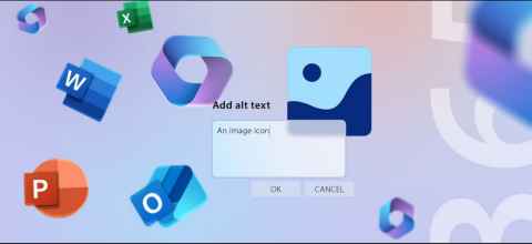 screengrab of Microsoft 365 alt-text option