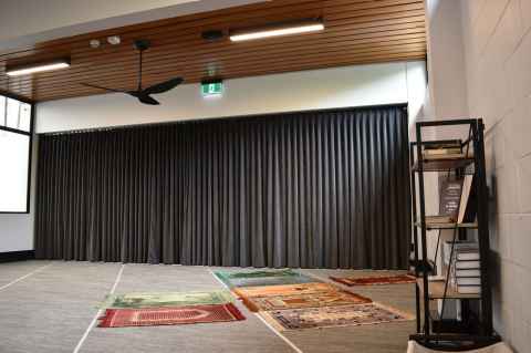 Muslim prayer space for male worshippers - Student Commons