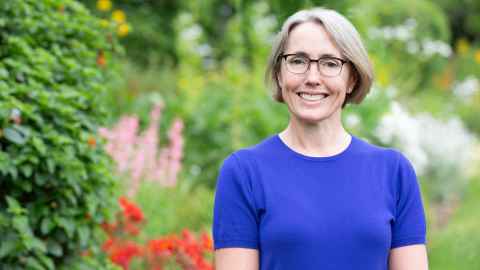 Photo of Cathy Stinear smiling at the camera