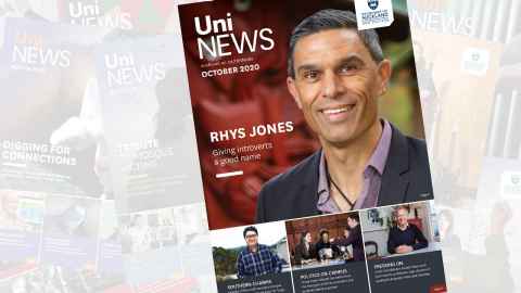 October 2020 UniNews cover