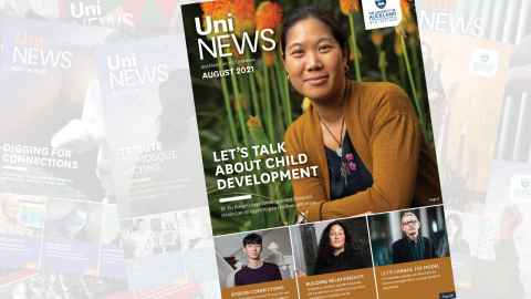 July 2021 UniNews cover