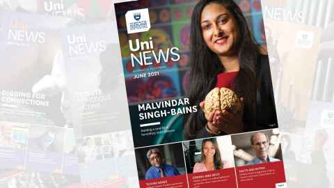 June 2021 UniNews cover