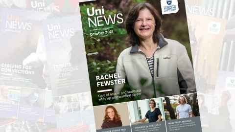 October 2021 UniNews cover