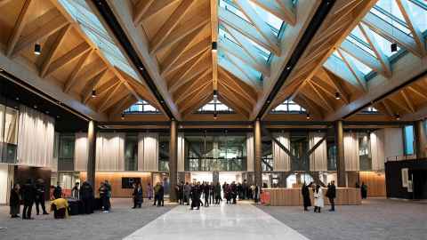 Interior of building B201