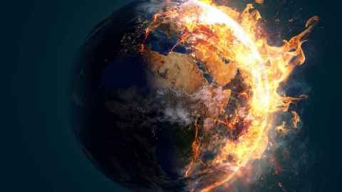 Burning world doomsday