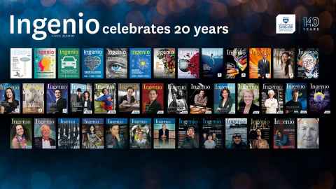 Ingenio celebrates 20 years: Covers from all forty issues published since Ingenio began publication