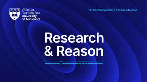Logo of the Research and Reason podcast
