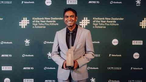 Subash Chander K - Kiwibank New Zealander of the Year Awards