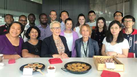The Department of Property 2021 morning tea