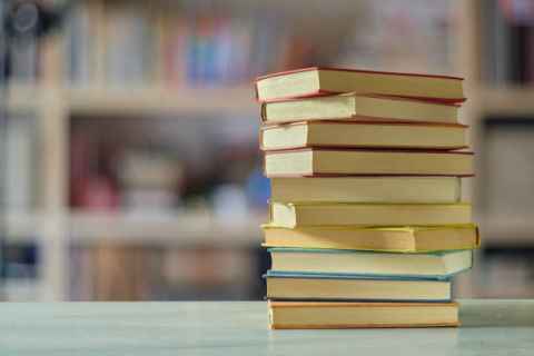 stack of books