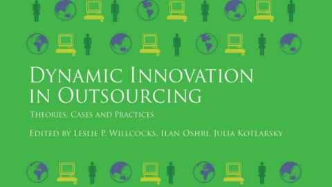 Cover of Dynamic Innovation in Outsourcing: Theories, cases and practices.