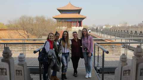 Dance Studies students exploring Beijing