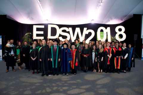 September 2018 Education and Social Work graduation