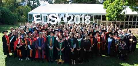 May 2018 Education and Social Work graduation