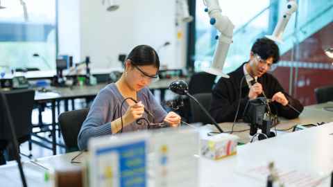 Engineering postgraduate students