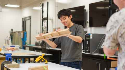 Two Engineering students