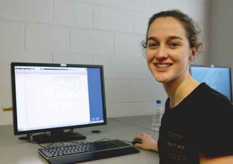 photo of Danielle Gatland, Beca Part II Engineering Scholarship winner, 2014
