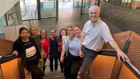 Staff from the Neurogenetics Research Clinic