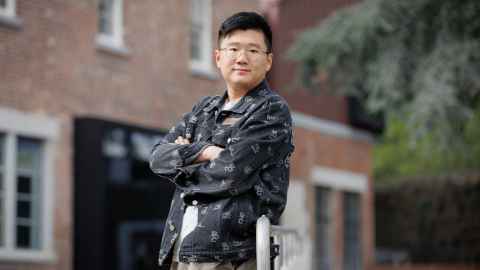 PhD candidate Ruofan Wang.