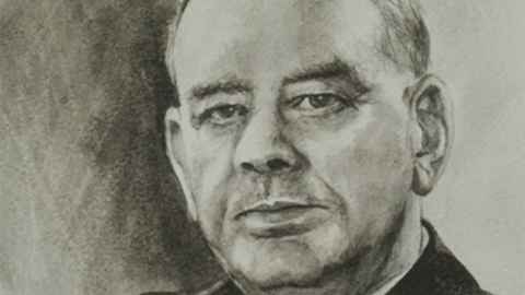 Drawing of Sir Douglas Robb