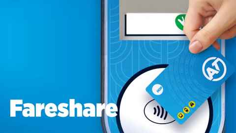 AT Hop card tagging on