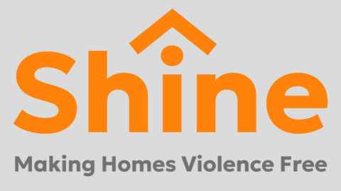 Logo: Shine, making homes violence free