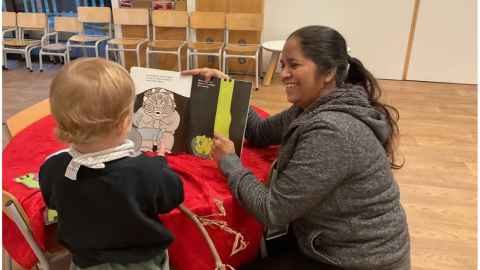 Children learning about Matariki