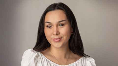 Photo of Alanah Jones, one of the four graduates. 