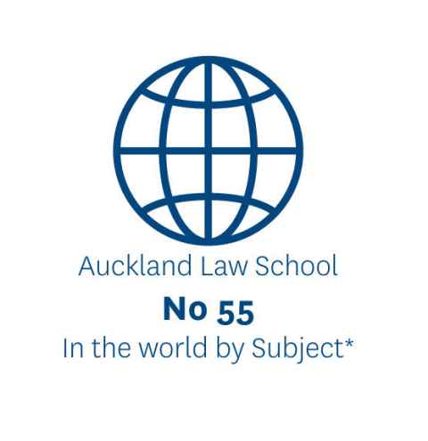 Auckland Law School, Number 55 in the world by subject 