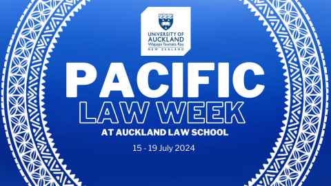 Pacific Law Week poster