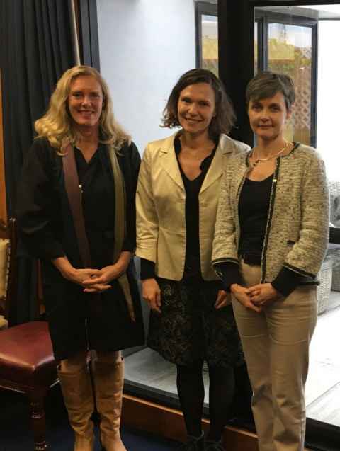 Three women.