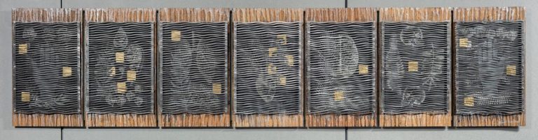 Virginia King. Scroll (2016). The University of Auckland Art Collection.