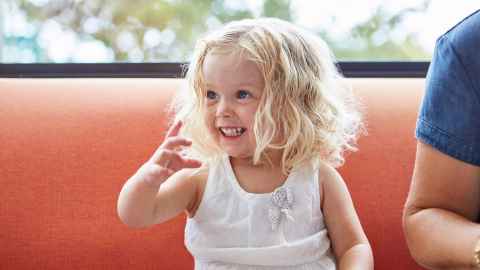 Child in the Liggins Institute Clinical Research Unit