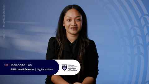 Melenaite Tohi, Liggins Institute PhD Student Alumni