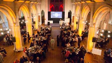 200 guests gathered at St-Matthews-in-the-City