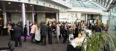 Guests at 10th anniversary celebration