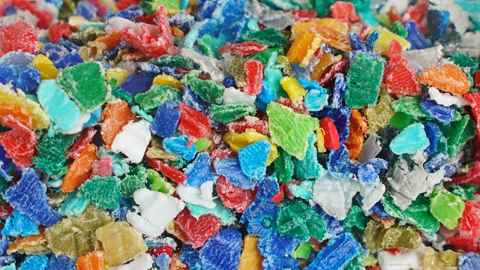 Microplastics are tiny pieces of plastic fragments less than five millimetres in length. They include plastic film, beads and thread from cosmetics, textiles, industrial processes and the degradation of larger plastic products.