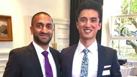 Shailan Patel and Keddy Shen.