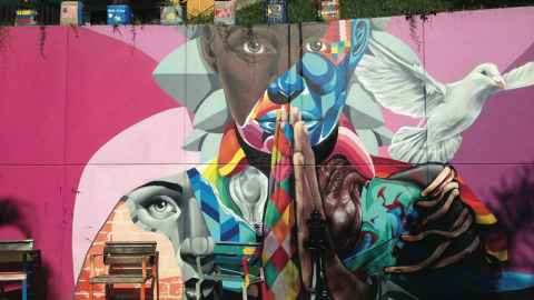 Medellin street art (Image: Sophie Offner)