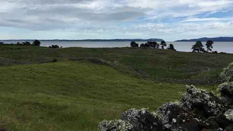 Ihumātao stonefields in Mangere. 