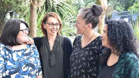 Dr Vanessa Selak, Dr Corina Grey, Associate Professor Matire Harwood and Professor Shanthi Ameratunga