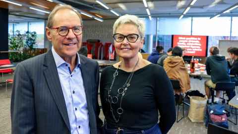 Tony Falkenstein and Wendy Kerr.