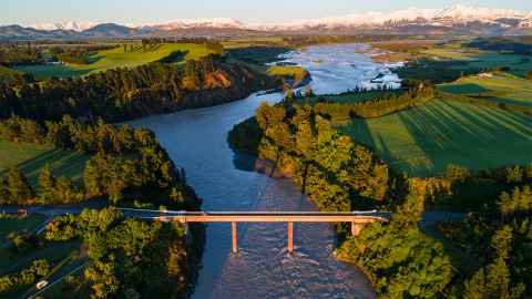 Sunlight on the Waimakariri River: Freshwater has become somewhat of a political hot potato in New Zealand politics. Photo: iStock