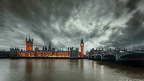British parliament buildings