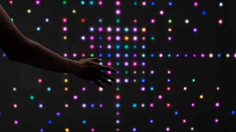A light installation.