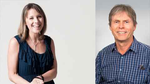 Rachel Cunliffe and Chris Wild.