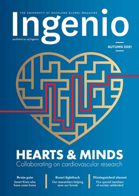 Ingenio, the alumni publication of the University of Auckland, Autumn 2021